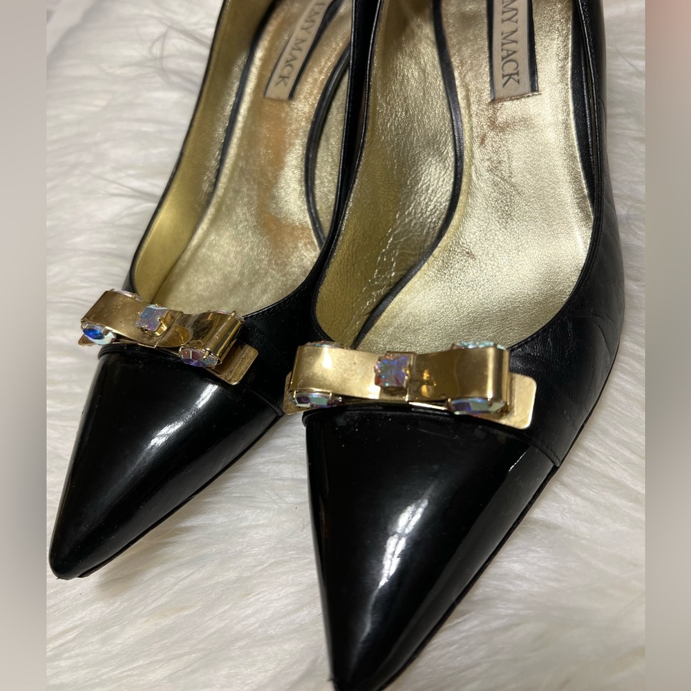 Emy Mack Patent Leather Pumps